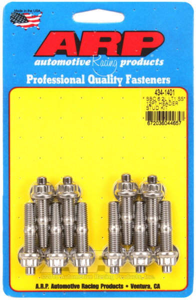 Shop for the best deals on ARP SB Chevy 6.2L LT1 SS 12PT Header Stud Kit - High-Performance Engine Fasteners from JustBoltOns.com. Great customer service, in-stock inventory and financing options available