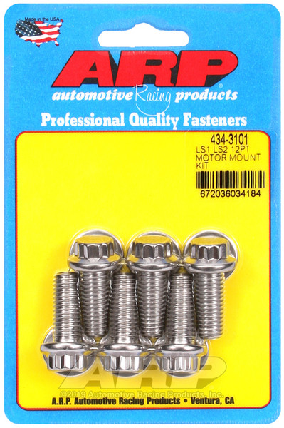 ARP Bolt | LS1 LS2 SS - Engine Mounting Hardware LS Engines | 434-3101