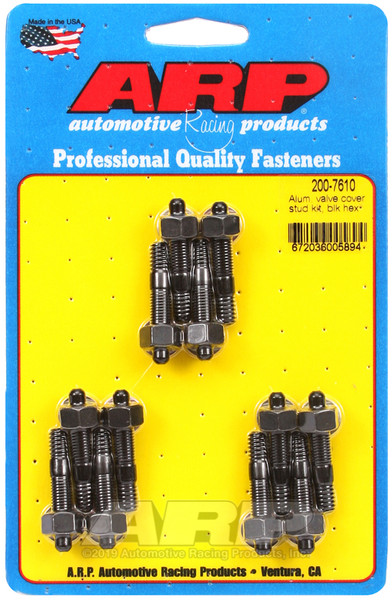 ARP Valve Cover Stud/Bolt Kit | Aluminum - High-Strength | 200-7610