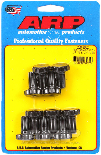 Shop for the best deals on ARP GM 73+ Camaro and Pickup Truck Ring Gear Bolt Kit - 230-3002 from JustBoltOns.com. Great customer service, in-stock inventory and financing options available