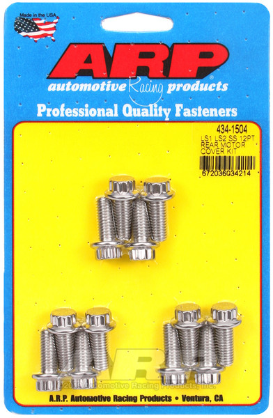 Shop for the best deals on ARP Chevy LS1 / LS2 12pt Rear Motor Mount Cover Bolt Kit - Stainless Steel from JustBoltOns.com. Great customer service, in-stock inventory and financing options available
