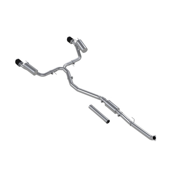 MBRP ARMOR Pro Cat-Back Exhaust, T304 Stainless Steel - 2022-2026 Honda Civic Si / Acura Integra 1.5L - S49033CF