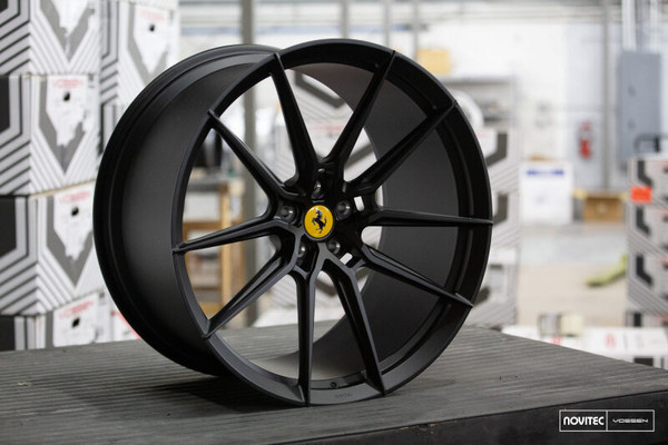 Vossen x Novitec NF9 Satin Black Wheel 20x9.5 - fits