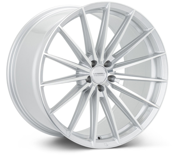 Vossen HFX-4 Silver Wheel 21x9 | 5x120 BC - fits Cadillac CTS-V 2009-2019, Cadillac CT5-V Blackwing 2022-2026, Cadillac ATS-V 2016-2019, SS 2010-2024, ZL1 2012-2024
