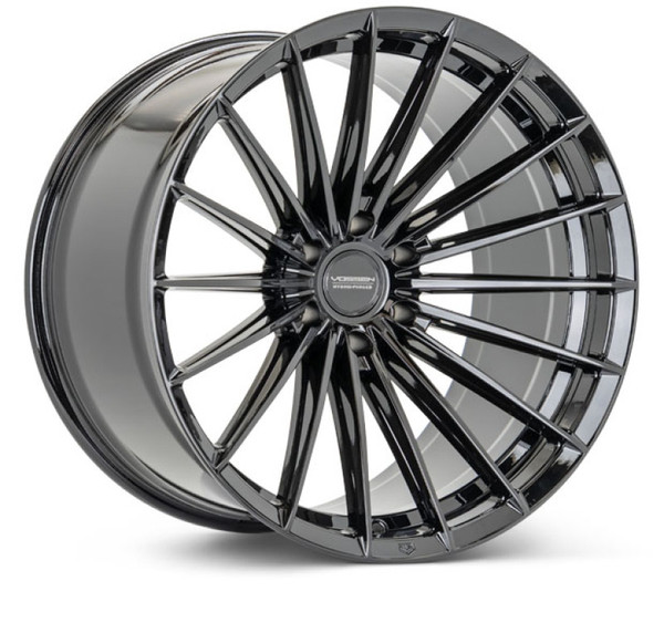 Vossen HFX-4 Gloss Black Wheel 22x10 | 6x139.7 BC (HFX4-2G26) - fits Chevrolet Silverado 1500 1999-2026, GMC Sierra 1500 1999-2026, Cadillac Escalade 1999-2026, Ram 1500 TRX 2021-2024, Toyota Tacoma 2005-2026