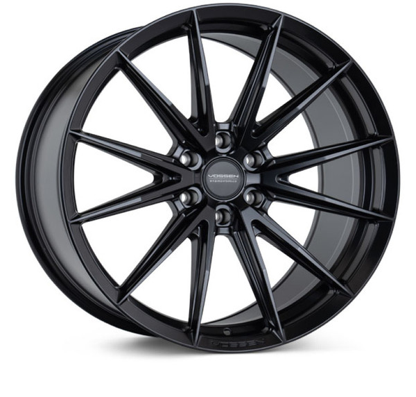 Vossen HFX-2 Satin Black Wheel 20x9.5 | 6x139.7 BC (HFX2-0G02) - fits Chevrolet Silverado 1500 1999-2026, GMC Sierra 1500 1999-2026, Cadillac Escalade 1999-2026, Ram 1500 TRX 2021-2024, Toyota Tacoma 2005-2026