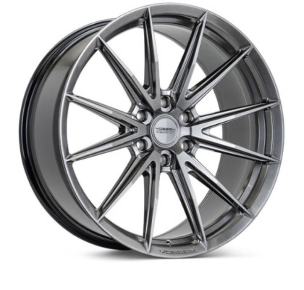 Vossen HFX-2 Hyper Gunmetal Wheel 20x10 | 6x135 BC | -18 Offset - fits Ford F-150 2004-2026, Ford F-150 Raptor 2010-2026, Ford Expedition 2003-2026, Lincoln Navigator 2003-2026, Lincoln Mark LT 2006-2014