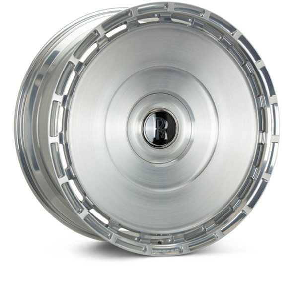 Vossen x Novitec SP3 24x10 Inch Front Wheel for Rolls-Royce Spectre - Brushed Gloss Clear Finish