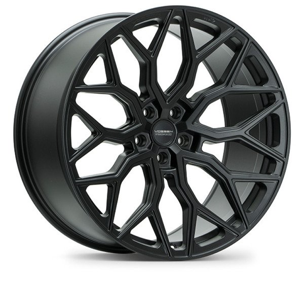 Vossen HF2 Satin Black Wheel 19x10.5 | 5x112 BC | +19 Offset - fits Audi A3 2015-2026, Audi S3 2015-2026, Audi RS3 2015-2026, Audi A4 2015-2026, Audi S4 2015-2026