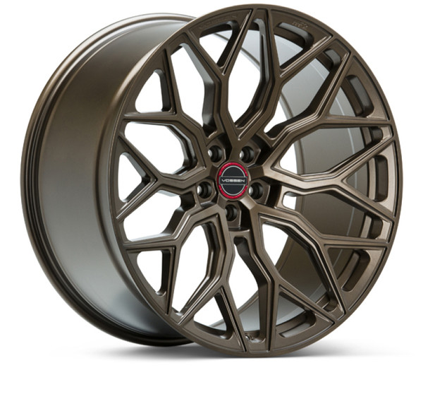 Vossen HF2 22-Inch Satin Bronze Wheel 5x108 BC (5x4.25) - fits Ford Maverick 2022-2026