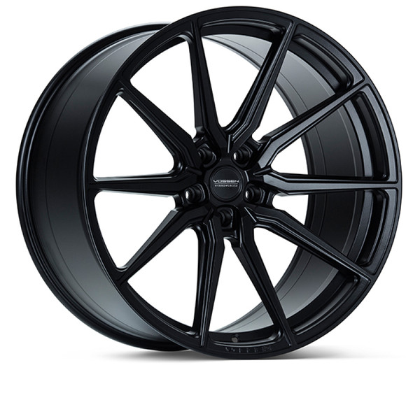 Vossen HF3 Satin Black Wheel 19x10 | 5x120 BC - fits Cadillac CTS-V 2009-2019, Cadillac CT5-V Blackwing 2022-2026, Cadillac ATS-V 2016-2019, SS 2010-2024, ZL1 2012-2024