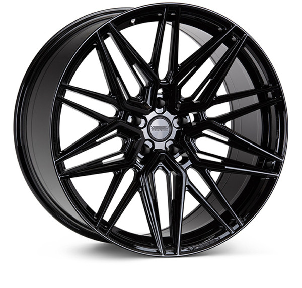Vossen HF7 23-Inch Matte Black Wheel 5x112 BC | +35 Offset - fits Audi A3 2015-2026, Audi S3 2015-2026, Audi RS3 2015-2026, Audi A4 2015-2026, Audi S4 2015-2026