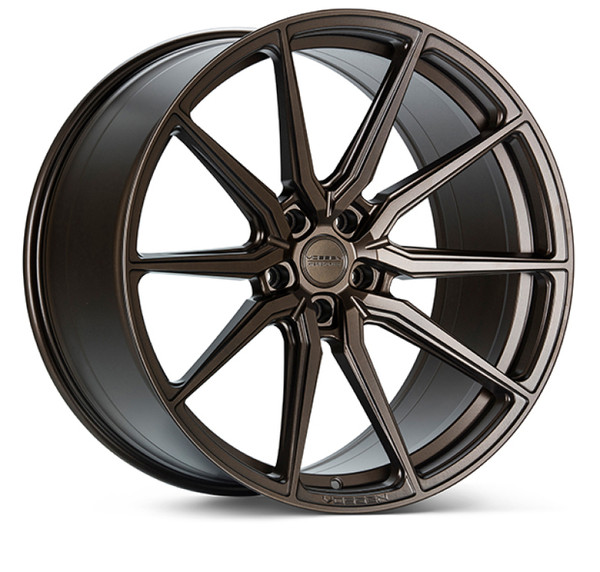 Vossen HF3 22-Inch Satin Bronze Deep Concave Wheel - 5x127 Bolt Pattern, ET27 Offset