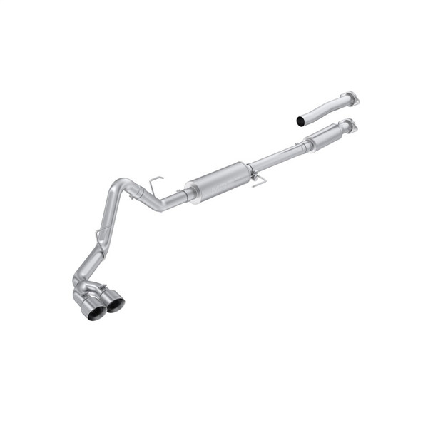 MBRP ARMOR Lite Cat-Back Exhaust, Aluminized Steel - 2021-2025 Ford F-150 2.7L / 3.5L / 5.0L - S5277AL