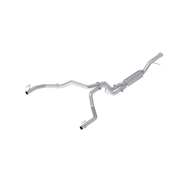 MBRP ARMOR Pro Cat-Back Exhaust, T304 Stainless Steel - 2021-2026 Cadillac Escalade 6.2L - S5007304