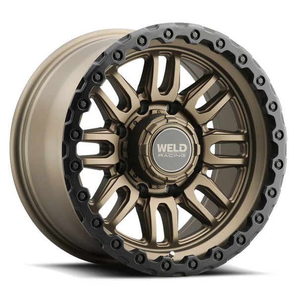 Weld Off-Road Swift Wheel Satin Bronze 17x9 | 8x170 BC | -12 Offset | 4.50 Backspacing - fits Ford F-250 Super Duty 1999-2026, Ford F-350 Super Duty SRW 1999-2026, Ford Excursion 2000-2005