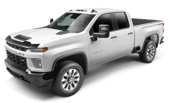 Husky Liners Aeroskin Hood Protector, Smoke for 2020-2023 GMC Sierra 2500/3500HD - Part #2842185