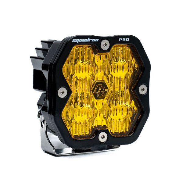 Baja Designs Squadron 2.0 Pro Wide Cornering LED Light Pod Amber product photo