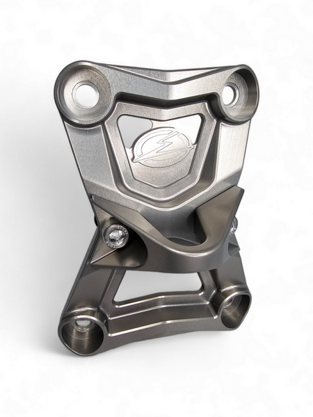 Elektric Offroad 2022-2025 Polaris Rzr Pro R Volt Radius Rod Plate Billet Anodized Gun Metal