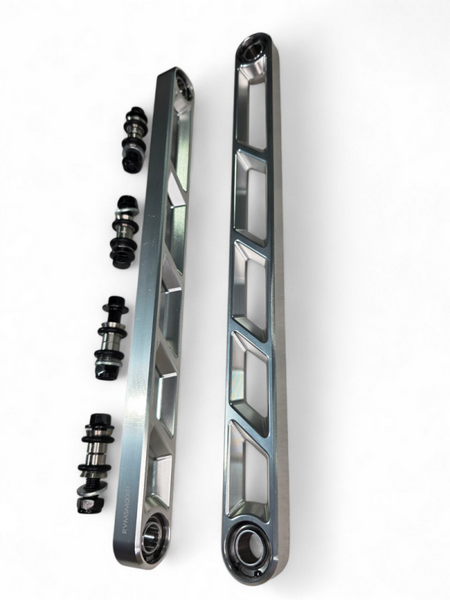 Elektric Offroad 2024+ Can Am Maverick R Rear Sway Bar Links Anodized Clear
