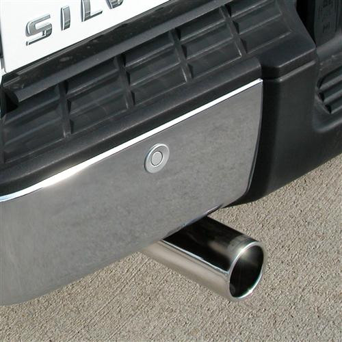 Corsa 24903 Sport Polished Single 4.0" Dual Rear Cat-Back for 2009-2013 Chevy Silverado 1500 Regular Cab-Long Bed 5.3L V8