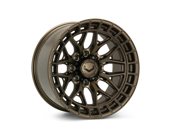 Vossen HFX-1 Terra Bronze Wheel 20x9 | 8x170 BC | ET18 (HFX1-0Y02-TBZ) front face view - fits Ford F-250 Super Duty 1999-2026, Ford F-350 Super Duty SRW 1999-2026