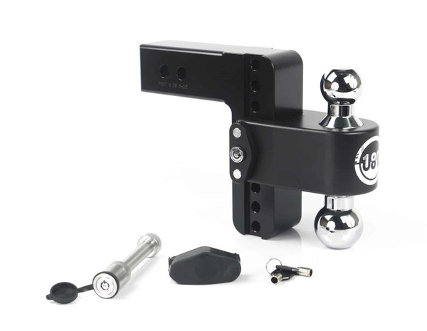 Weigh Safe 180 Hitch 6In Drop 2.5In Shank Black Cerakote product photo