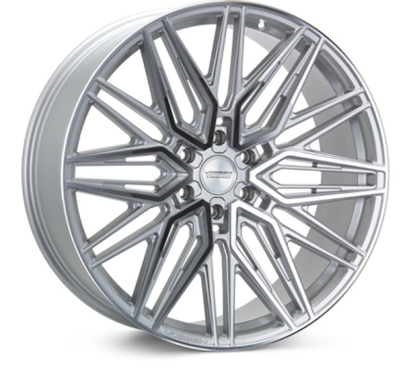 Vossen HF6-5 Silver Polished Wheel 22x10 | 6x135 BC - fits Ford F-150 (2004-2026), Ford F-150 Raptor (2010-2026), Ford Expedition (2003-2026), Lincoln Navigator (2003-2026)