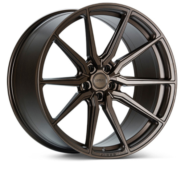 Vossen HF3 Satin Bronze Wheel 19x10.5 | 5x114.3 BC - fits Ford Shelby GT350 (2015-2020), Ford Shelby GT500 (2020-2022), Ford Explorer ST (2020-2026), Ford Mustang (2015-2026)
