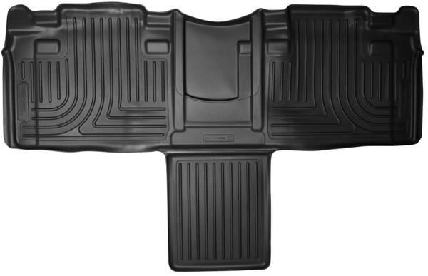 Husky Liners WeatherBeater 2nd Row Floor Liners, Black for 2011-2012 Toyota Sienna - Part #19841