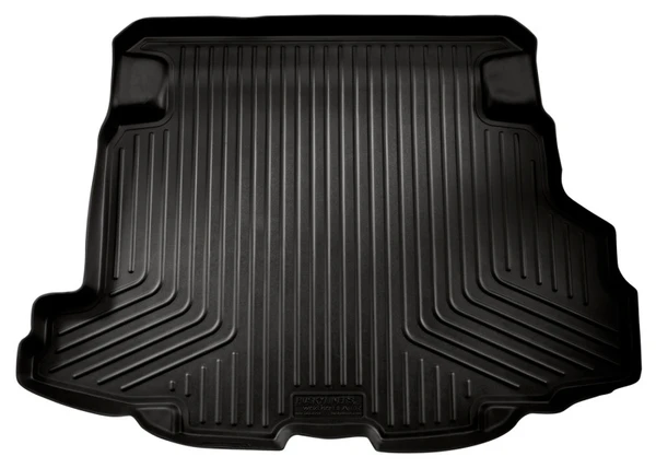 Husky Liners WeatherBeater Rear Cargo Liner, Black for 2006-2012 Ford Fusion/Lincoln MKZ (w/o Factory Sub) - Part #43011
