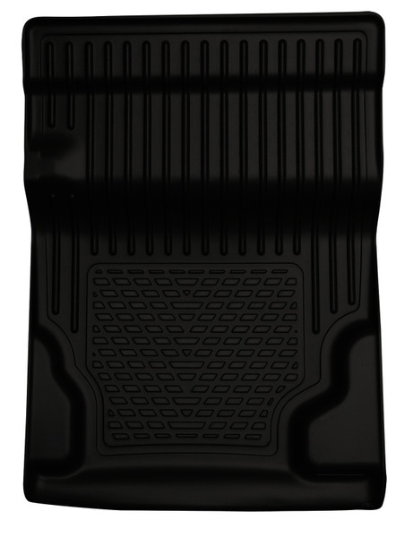 Husky Liners WeatherBeater Walkway Floor Liner (2nd Row Bucket), Black for 2010-2014 GM Escalade/Tahoe/Yukon - Part #81251