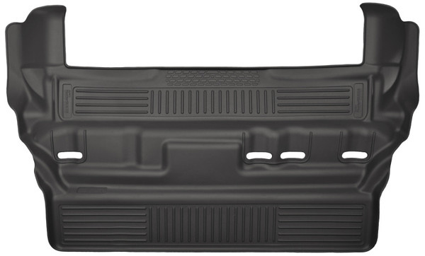 Husky Liners WeatherBeater 3rd Row Seating (Bench 2nd) Floor Liner, Black for 2015-2020 GM Escalade/Tahoe/Yukon - Part #19311