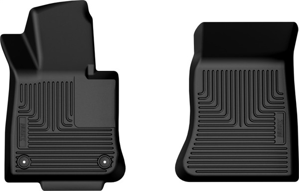 Husky Liners X-act Contour 2nd Row Seating Floorliner (2pc), Black for 2023-2026 Mercedes-Benz GLC300 - Part #52391