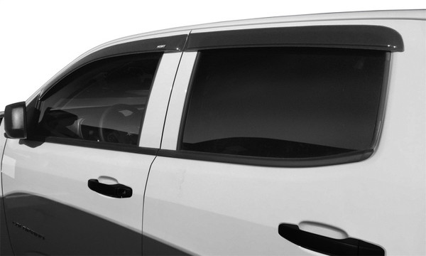 Husky Liners VentVisor Low Profile Window Deflectors (4pc), Smoke for 2015-2026 Chevrolet Colorado/GMC Canyon CC - Part #2854049