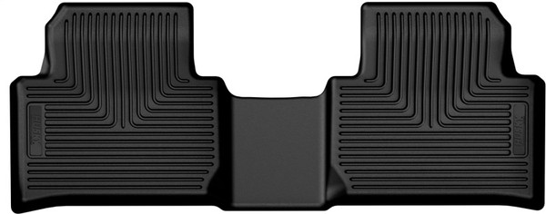 Husky Liners WeatherBeater 2nd Row Seating Floor Liner, Black for 2024-2026 Hyundai Santa Fe - Part #14561
