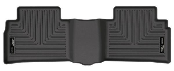 Husky Liners WeatherBeater 2nd Row Seating Floor Liners, Black for 2022-2026 Hyundai Tucson - Part #12781