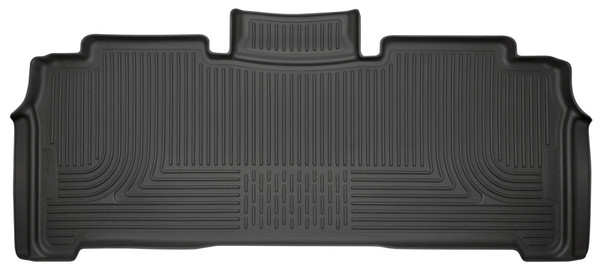Husky Liners WeatherBeater 2nd Row Floor Liners, Black for 2017-2026 Chrysler Pacifica (Stow and Go) - Part #14011HUL