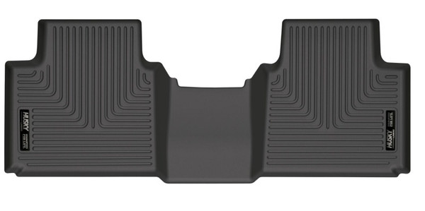 Husky Liners WeatherBeater 2nd Row Seating Floor Liners, Black for 2022-2025 Mitsubishi Outlander - Part #16711
