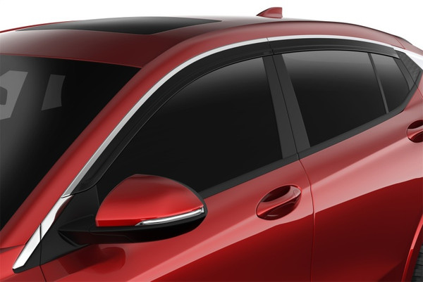 Husky Liners VentVisor Low Profile Window Deflectors (4pc), Chrome for 2024-2026 Buick Envista - Part #2884064