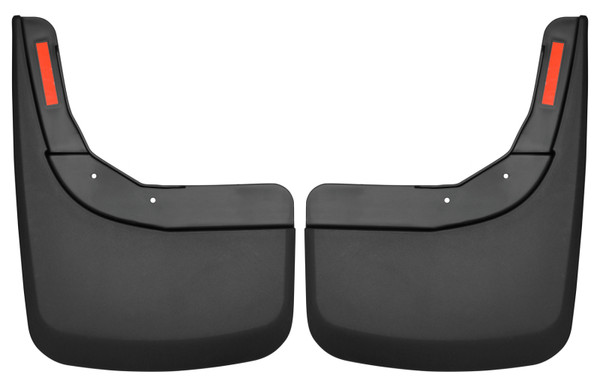 Husky Liners Custom-Molded Rear Mud Guards, Black for 2019-2026 Chevrolet Silverado 1500 (Excl. ZR2/TBoss) - Part #59261