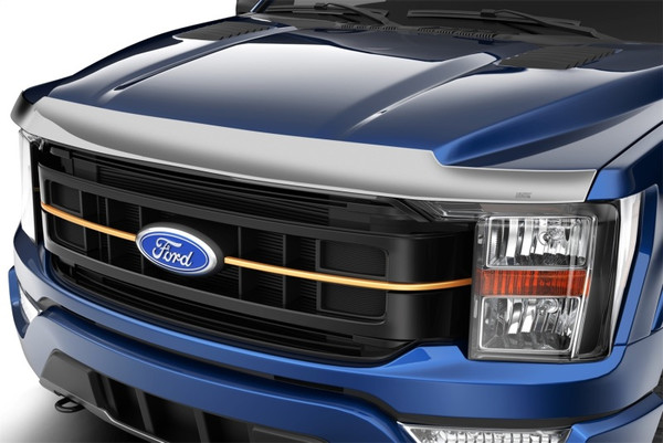 Husky Liners Aeroskin Hood Protector, Chrome for 2021-2026 Ford F-150 (Tremor/Platinum/King Ranch) - Part #2892229