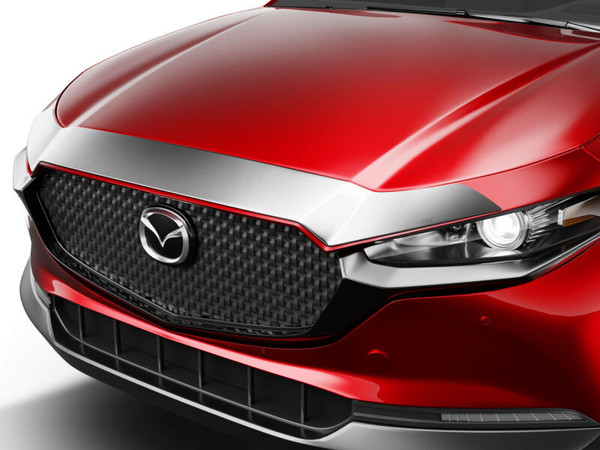 Husky Liners Aeroskin Hood Protector, Chrome for 2025-2026 MAZDA CX-30 - Part #2892248