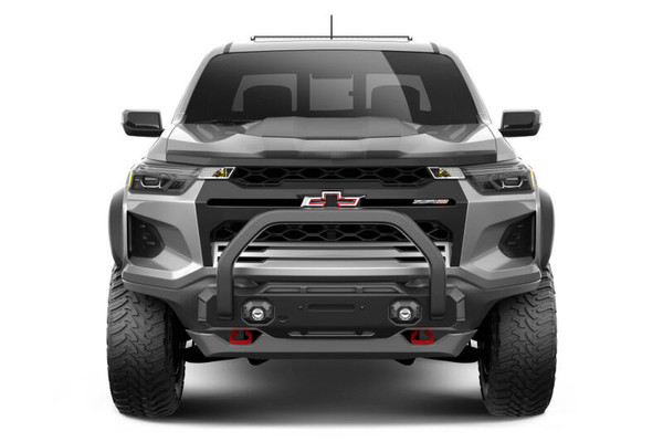 Husky Liners Aeroskin Hood Protector, Smoke for 2023-2027 Chevrolet Colorado ZR2 - Part #2842245