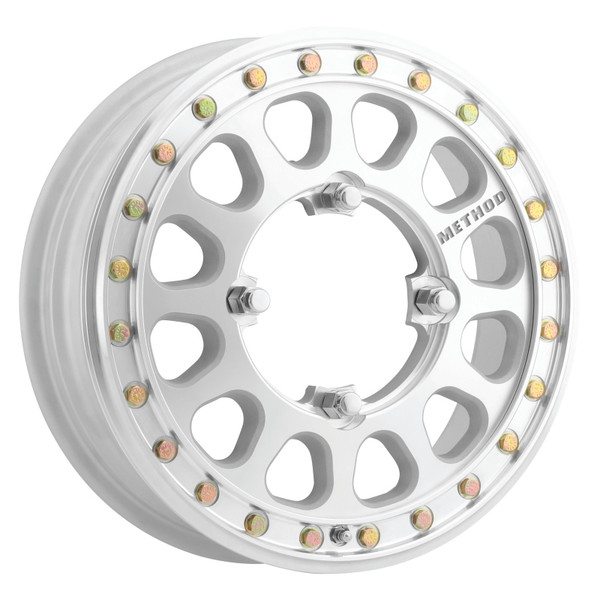 Method Race Wheels MR401 R UTV Beadlock Machined Raw Wheel 15x5 | 4x136 BC | +43 Offset
