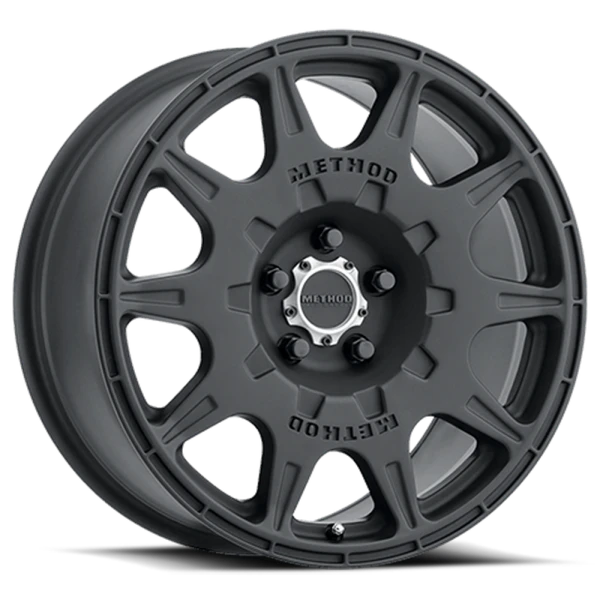 Method Race Wheels MR502 RALLY Matte Black Wheel 17x8 | 5x100 BC | +38 Offset