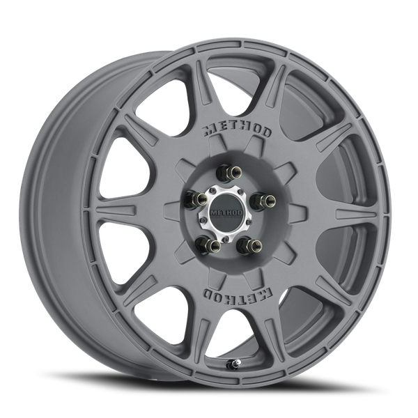 Method Race Wheels MR502 RALLY Titanium Wheel 17x8 | 5x114.3 BC (5x4.5) | +38 Offset