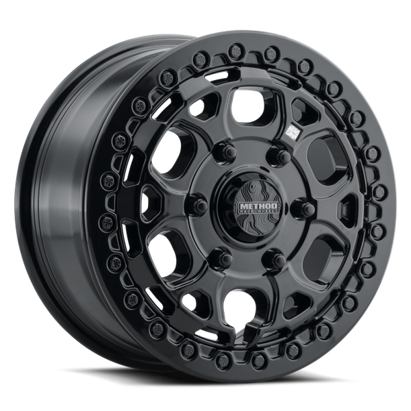 Method Race Wheels MR416 Beadlock Gloss Black Wheel 15x7 | 6x139.7 BC (6x5.5) | +74 Offset