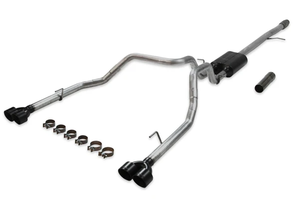 Flowmaster 2019-2026 GM Silverado / Sierra 1500 5.3L - American Thunder Cat-Back Exhaust System (Quad Tips)