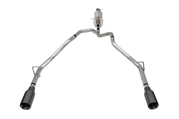 Corsa 2025-2026 Ram 1500 Sport Cat-Back Exhaust (Dual 5in Gunmetal Tips) - 21309GNM